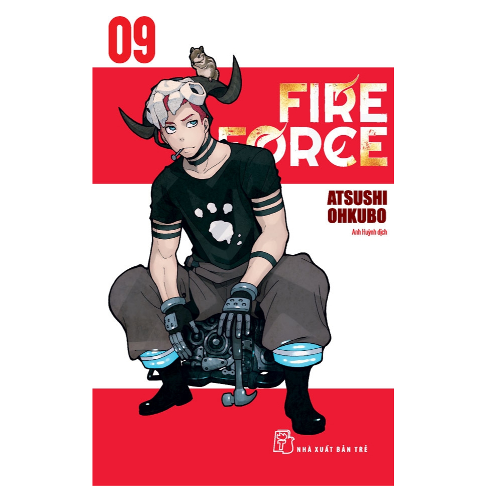 Sách - Fire Force tập 09 (gáy sách bị bạc màu) - Atsushi Ohkubo - (NXB Trẻ)