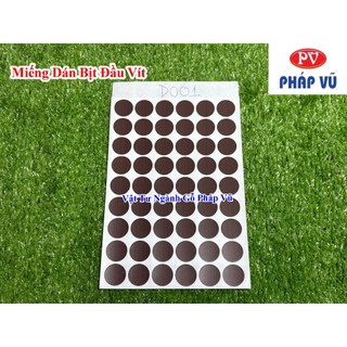 Miếng dán bịt đầu vít vân gỗ - Ngành Gỗ