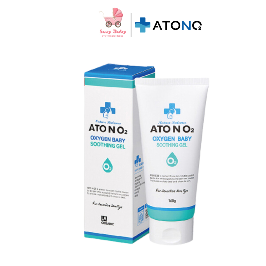Soothing Gel làm dịu da hữu cơ ATONO2 Hàn Quốc an toàn cho da nhạy cảm 160g