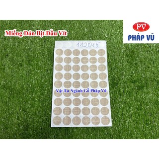 Miếng dán bịt đầu vít vân gỗ - Ngành Gỗ