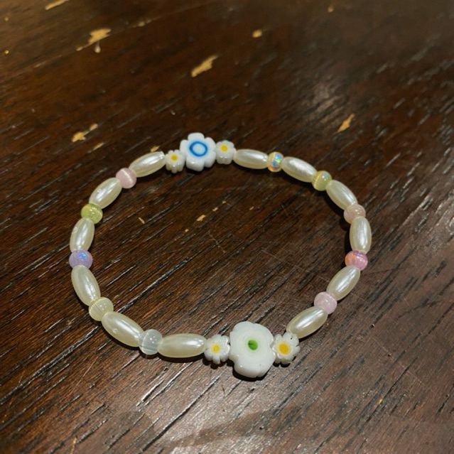 Vòng Tay " Rainbow Peal " Handmade