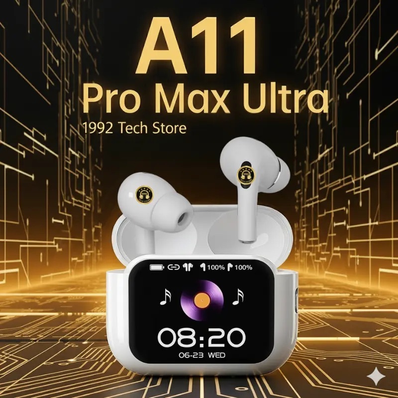 Tai Nghe A11 Pro Max Ultra, bản cao cấp 29 tính năng, kết nối App, bluetooth 6.0, phù hợp mọi máy