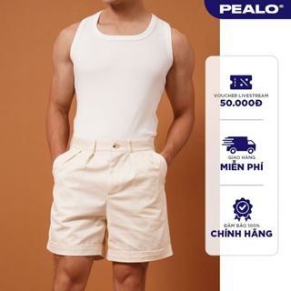 Áo Ba Lỗ Nam PEALO MÀu Trơn Basic Thời Trang Thể Thao Cao Cấp