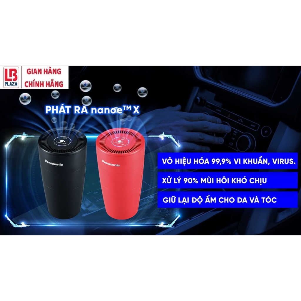 (SIÊU SALE) Máy lọc không khí khử mùi ô tô Panasonic F-GPT01A
