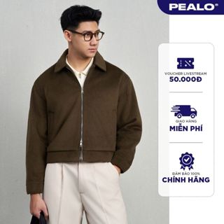 Áo khoác dạ PEALO form boxy cao cấp