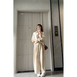    Bán QUẦN   Quần LOANG xuông ống rộng lưng chun cài khuy khoá trước Samhyewear 