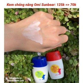 KEM CHỐNG NẮNG OMI SUN BEARS SPF 50 PA++++