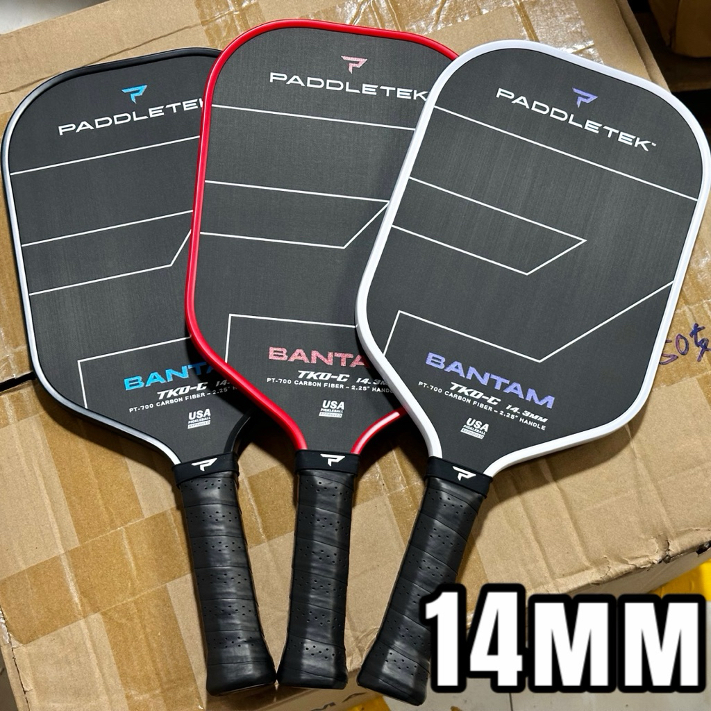 Paddletek Bantam TKO-C 14MM mặt carbon- vợt pickleball