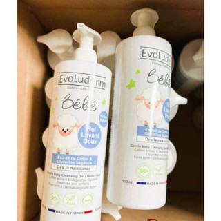 Sữa tắm gội em bé BeBe Pháp 500ml