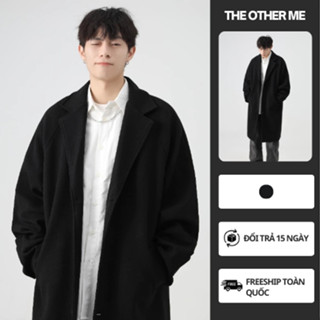 [Tặng Tất] Áo Khoác Dạ Nam Dáng Dài Form Rộng THE OTHER ME- Áo Măng Tô Cao Cấp