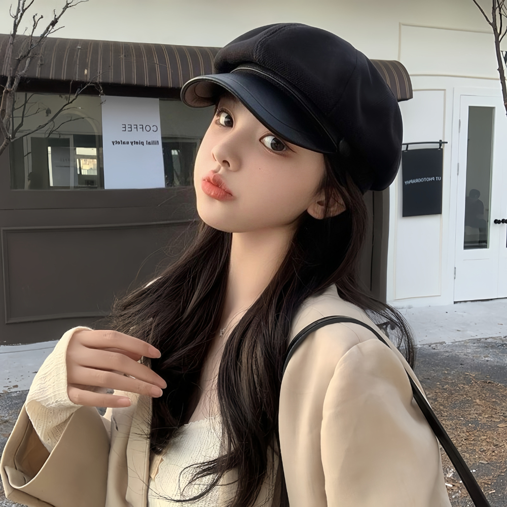 Mũ Nồi Kiểu Dáng Lưỡi Trai KAHATS Nón Beret Bát Giác Nỉ Vintage Cá Tính Phong Cách Retron MN18 | BigBuy360 - bigbuy360.vn