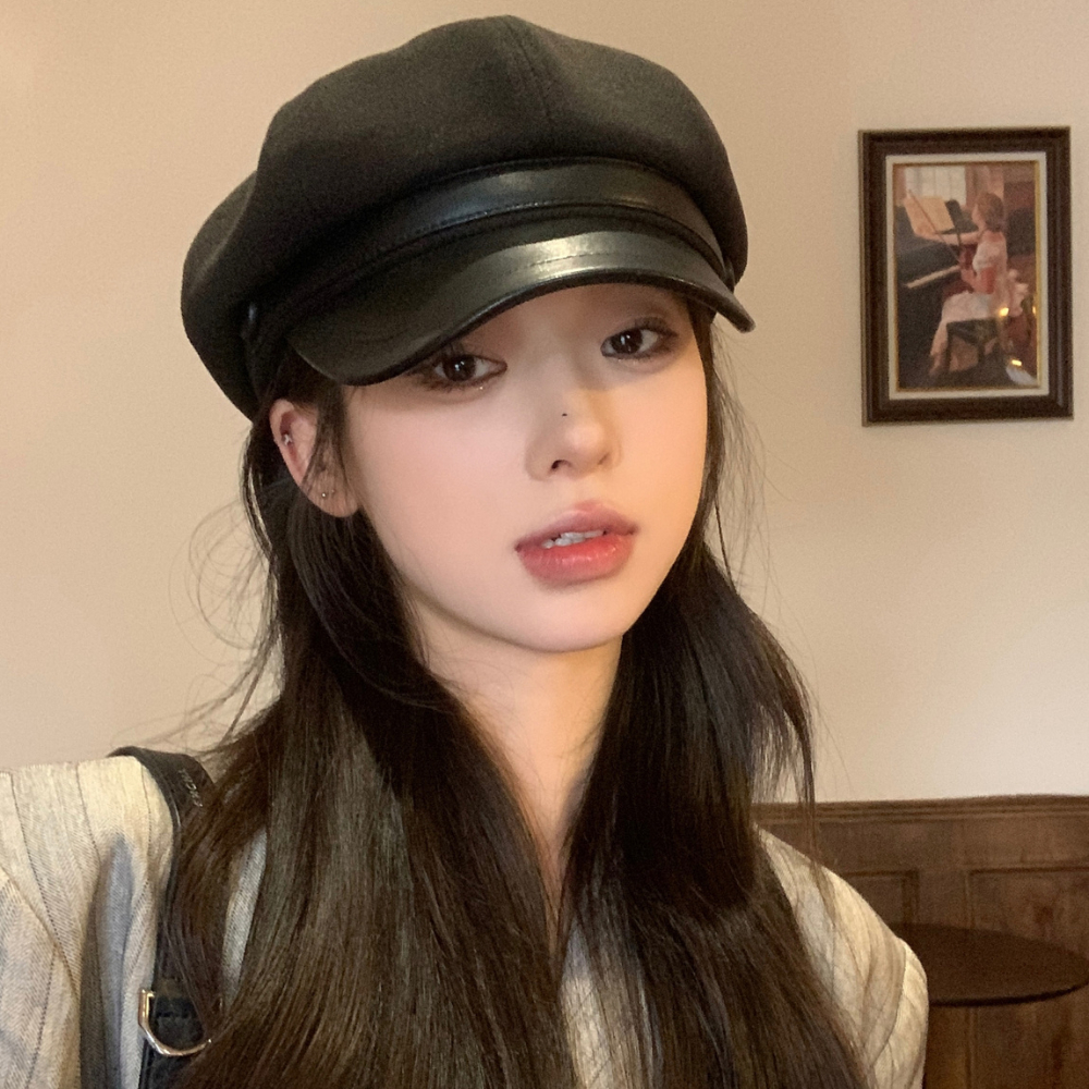 Mũ Nồi Kiểu Dáng Lưỡi Trai KAHATS Nón Beret Bát Giác Nỉ Vintage Cá Tính Phong Cách Retron MN18 | BigBuy360 - bigbuy360.vn