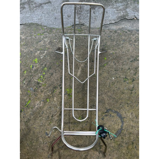 BAGA GIỮA INOX XE CUB 50 MỚI
