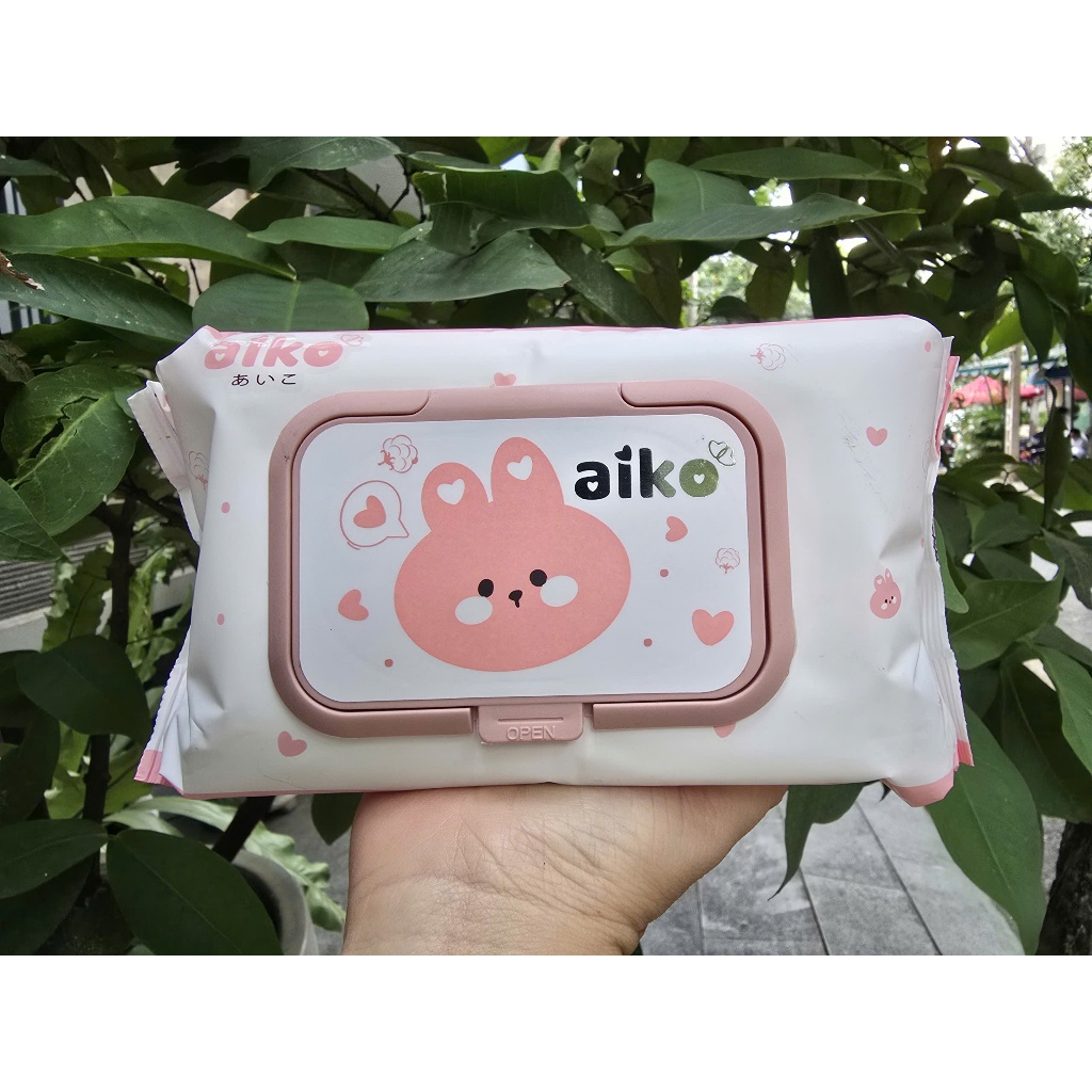 Khăn ướt cho bé AIKO- không mùi 100 TỜ