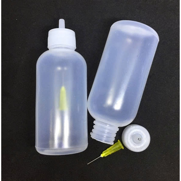 Bình Đựng Dung Dịch Kèm Đầu Kim, Dung Tích 50cc / 60ml