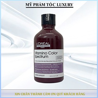  Dầu gội tím khử vàng Loreal vitamino color spectrum blond Shampoo 300ml-500ml 