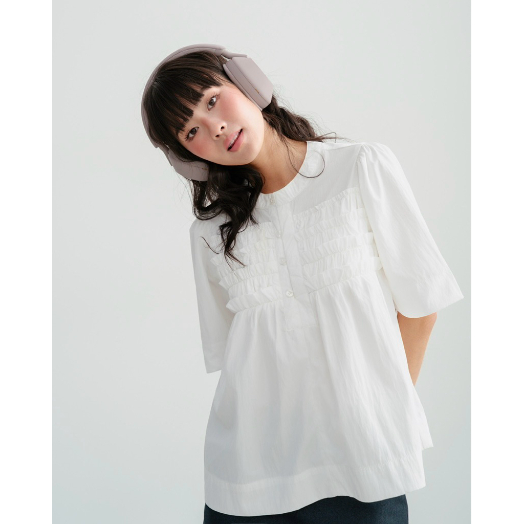 DOB - Áo babydoll nữ tay ngắn Kiyo | BigBuy360 - bigbuy360.vn
