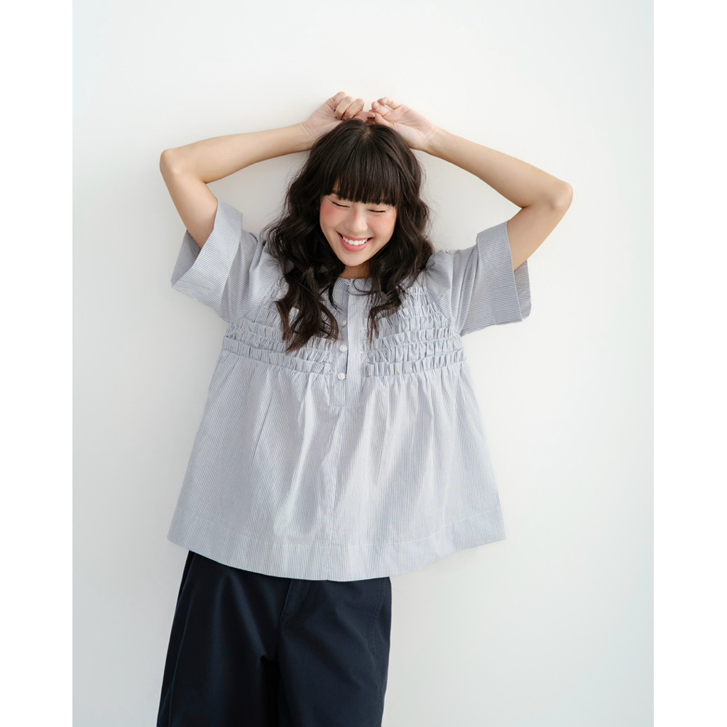 DOB - Áo babydoll nữ tay ngắn Kiyo | BigBuy360 - bigbuy360.vn