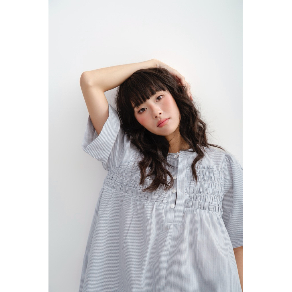 DOB - Áo babydoll nữ tay ngắn Kiyo | BigBuy360 - bigbuy360.vn