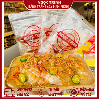 Bánh tráng phơi sương trộn 7 vị ( combo 5 túi ) loại ngon cao cấp thương hiệu đẳng cấp hàng đầu bánh tráng Ngọc Trinh