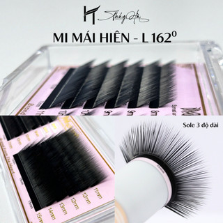  Mi Mái Hiên Douyin - Mi Trung Hoa Độ Cong L162° Sole 3 độ dài - Mi Khay nối mi   Mi Nối Thúy Hà 