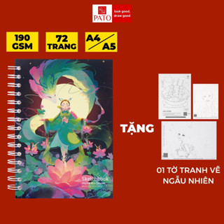 [ONG MẶT BỰ/ Classmate] Sổ Vẽ Không Kị Tẩy - Sổ Phác Thảo Thiết Kế Sen - Sketchbook A4/A5 190/230gsm
