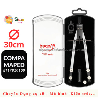 [ Tâm Tâm ] Compa vẽ đường tròn lớn , Compa vẽ kỹ thuật Maped , vẽ đường kính 50cm