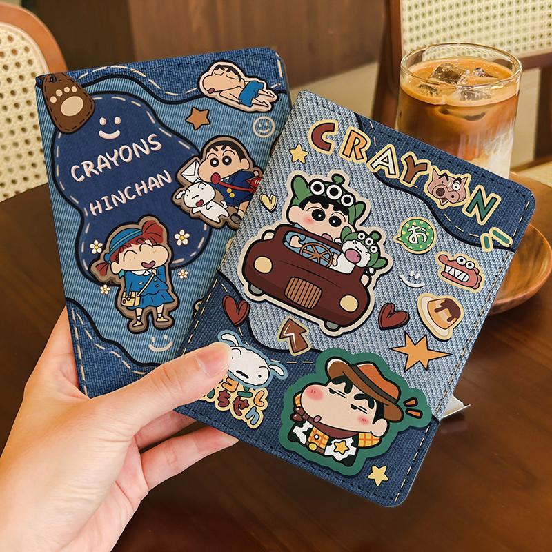 Ví nam Ví nữ gập 3 in hình Shinnosuke Hello Kitty dễ thương Mim Mim Store VKS4