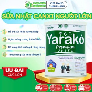Sữa Canxi Cho Người Già Bổ Sung Canxi Ngăn Ngừa Loãng Xương Cải Thiện Tiêu Hóa YARAKO PREMIUM NANO CANXI 400g/900g