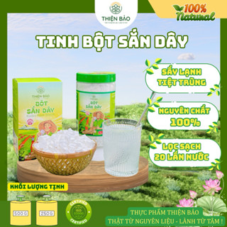 TINH BỘT SẮN DÂY nguyên chất 100% - Lọc 20 lần, thanh nhiệt, đẹp da, thải độc  - 500G - Thiện Bảo