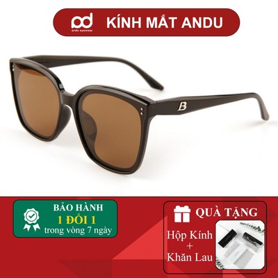 Kính râm mát thời trang nam nữ AnDu chống UV400 dáng vuông thời trang chống chói, UV - 5117