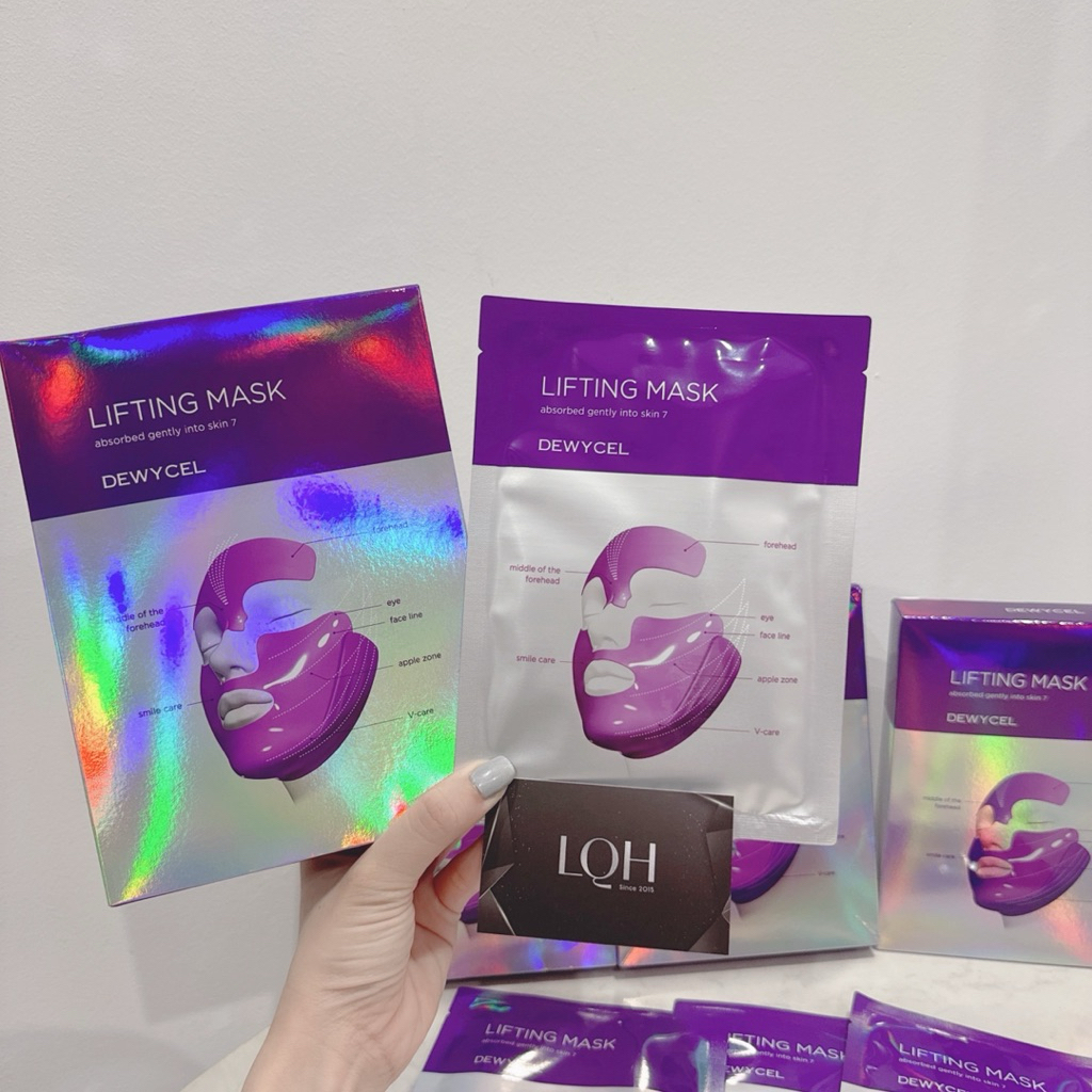 Mặt nạ nâng cơ da 7 điểm DewyCel 7 Lifting Mask [ Giá lẻ miếng]