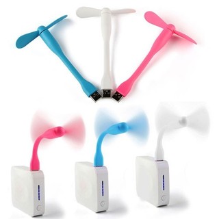 Quạt Mini Usb 2 Cánh Rời Tiện Lợi Siêu Mát Nhiều Màu Xinh