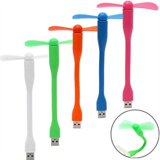 Quạt Mini Usb 2 Cánh Rời Tiện Lợi Siêu Mát Nhiều Màu Xinh