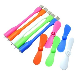 Quạt Mini Usb 2 Cánh Rời Tiện Lợi Siêu Mát Nhiều Màu Xinh