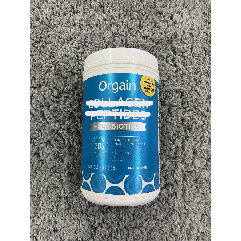 Bột pha Orgain không mùi hộp 726gr