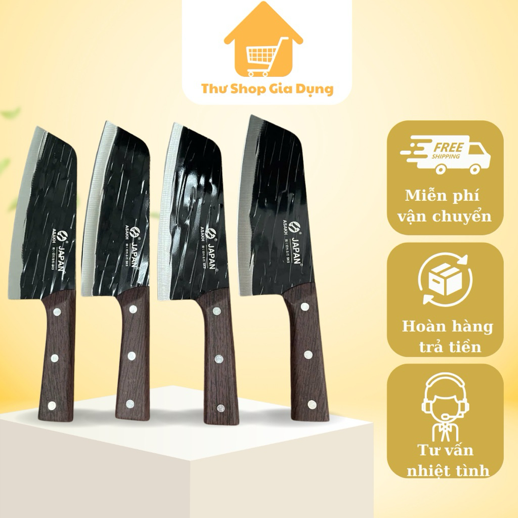 [Combo] 4 Cây Dao Xịn Sk5 [Dao Cắt Đa Năng Sk5 Loại Siêu Xịn,Dao Nhật Sk5 Không Rỉ,Dao Nhà Bếp Dài 2