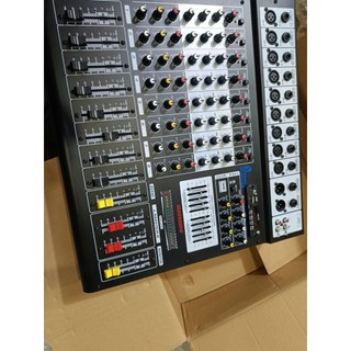 Mixer bàn 804 8/2 hỗ trợ bluetooth USB và thẻ nhớ