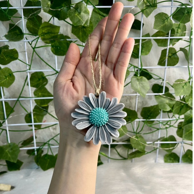 🌼 Henec Home Scent – Sáp hoa cúc cánh đen nhụy xanh 25ml 🌼