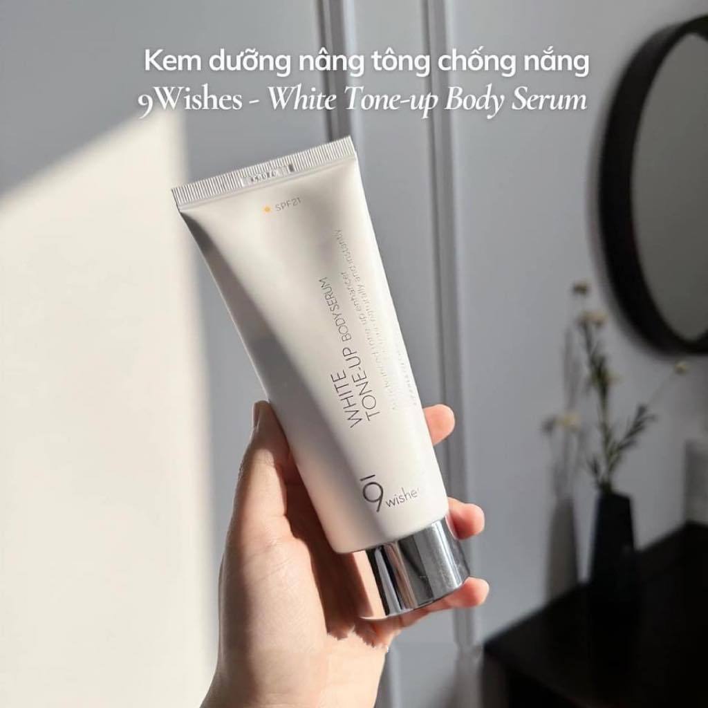 Kem Dưỡng Body 9wishes White Tone Up Body Serum 150ml