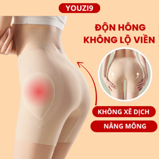 Quần độn hông YOUZI9 quần nâng mông siết eo chất liệu su đúc không lộ viền