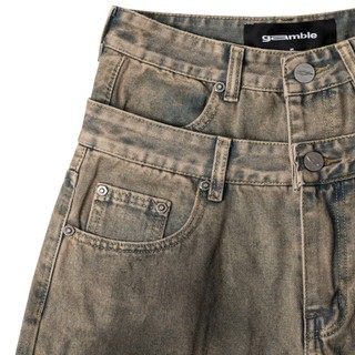 DOUBLE-WAISTED BAGGY JEANS / QUẦN JEAN HAI LƯNG / MOONROCK