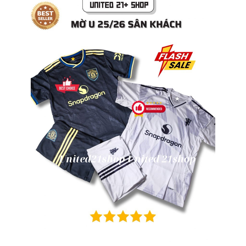 (Siêu phẩm phong thuỷ) Sân khách 25/26 bản fan full | Hàng nên mua tại United 21+