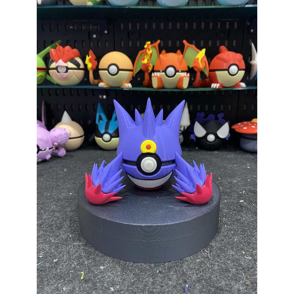 Mô hình Pokeball - Gengar Mega Ball