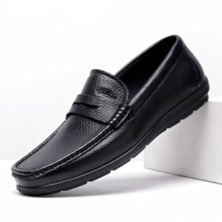 Giày Lười Nam GDA6 giày mọi nam da sần thời trang đẹp mắt, dễ dàng phối đồ, đi làm đi chơi