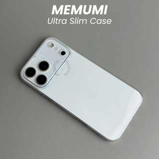 Ốp Lưng Cứng Trong Siêu Mỏng Memumi Slim Case Chống Ố Vàng cho iPhone 17 Pro Max Air 16 Plus 15 14 13