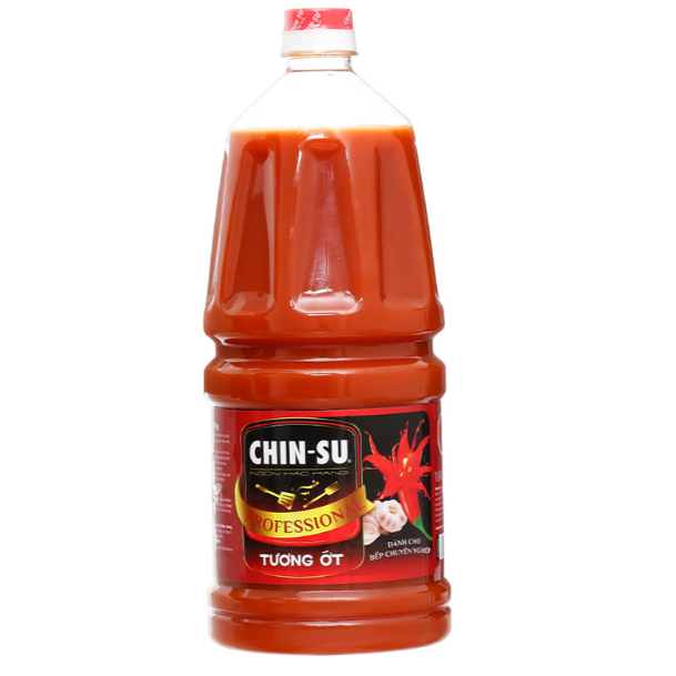 Tương Ớt CHIN-SU Chai Lớn 2Kg Mẫu Mới