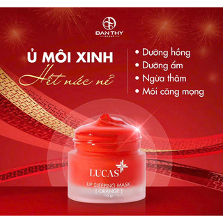Ủ Dưỡng Môi Ban Đêm + Ngày LUCAS ĐAN THY