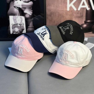 Mũ lưỡi trai M.L.B, nón kết nam nữ thêu chữ LA siêu đẹp