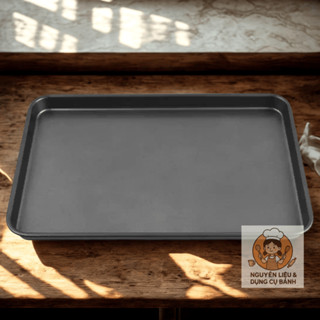 Khay Nướng Bánh Chống Dính Kích Thước 40x60cm – Khay Làm Bánh Mì, Bánh Ngọt, Pizza, Dùng Cho Lò Nướng An Toàn Tiện Lợi